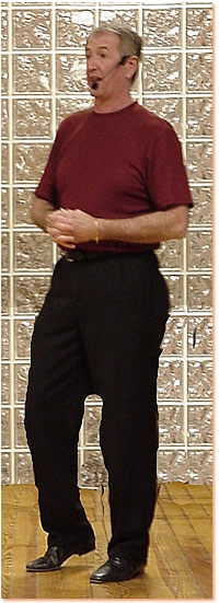 Phil watching over his students.